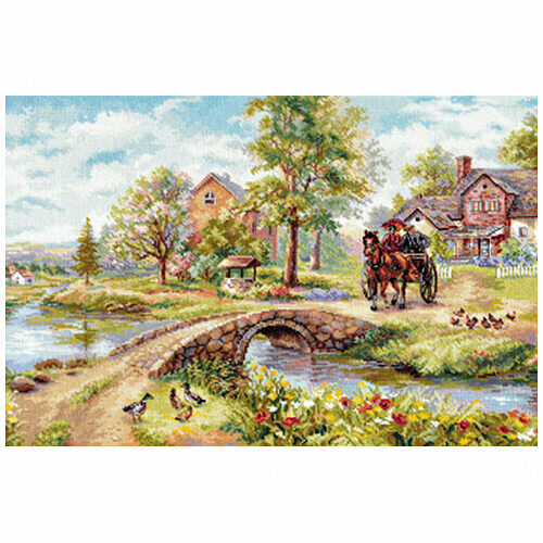 3-25 Набор для вышивания АЛИСА 'Воскресная прогулка' 51*31см