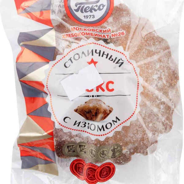 Кекс Столичный Пеко с изюмом 100 г