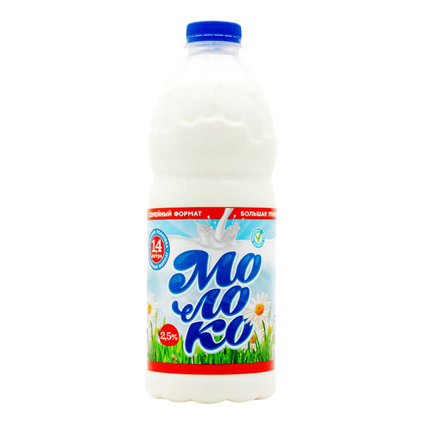 Молоко Томское молоко пастеризованное 2,5%