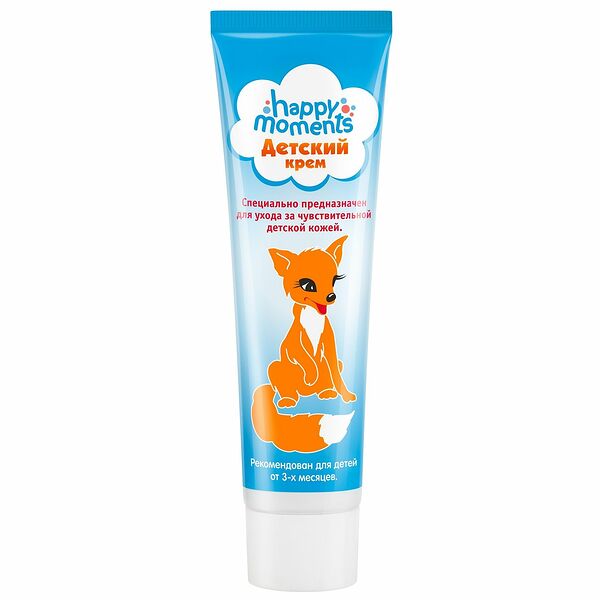 Крем детский Happy Moments Лисичка, с 3 месяцев
