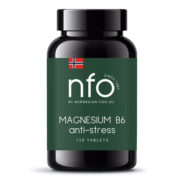NFO Комплекс магния и витамина B6 таблетки 120 шт