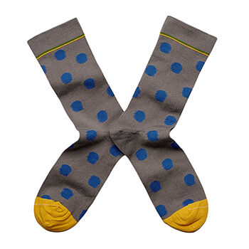 Носки унисекс Polka Dot Pepper, высокие, Bonne Maison, размер 36/38, Португалия