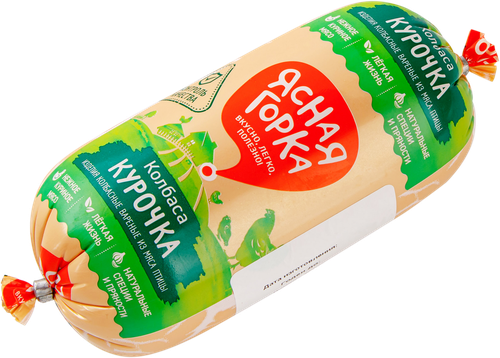 

Колбаса вареная из мяса птицы ЯСНАЯ ГОРКА Курочка, 500г