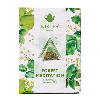 Чай травяной Niktea Лесная Медитация пакетированный 30г, Россия