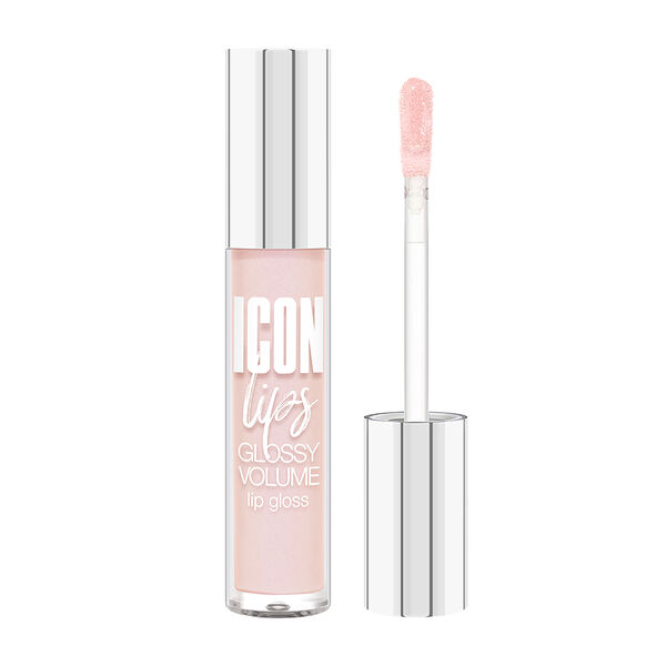 Блеск для губ Luxvisage Icon Lips с эффектом объема и сияния тон 501 Baby pink 3.4 г