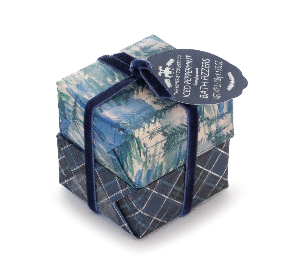 

Набор подарочный The Somerset Toiletry Co Bath Fizzer Set Iced Peppermint из бомбочек для ванны 2х100 г