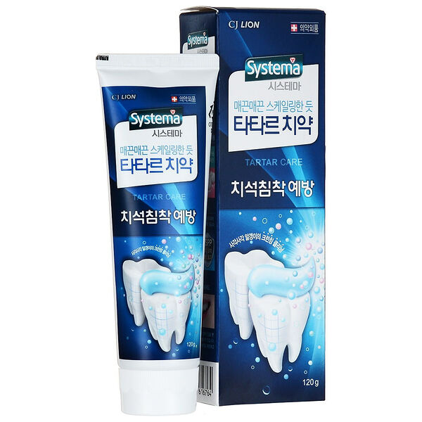 Зубная паста Lion Systema tartar для профилактики против образования зубного камня