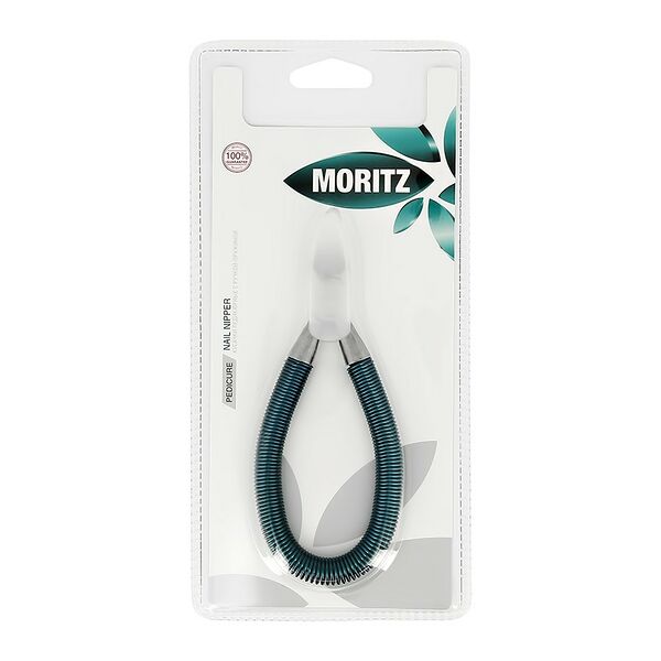 Кусачки для педикюра Moritz с ручками-пружиной 17 мм, 1 шт