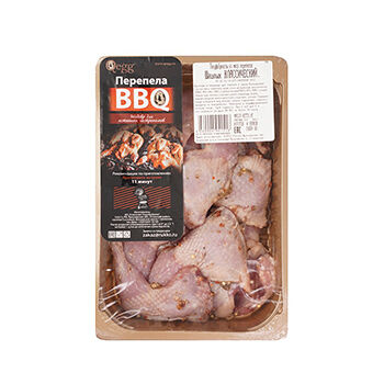 Шашлык из перепела классический охлажденный Qegg 0.5 кг, Россия