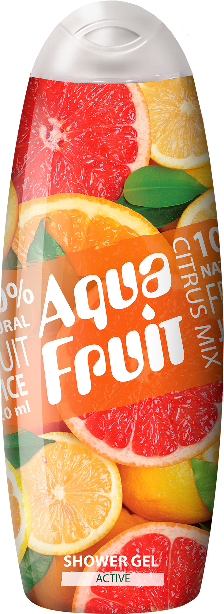 

Гель для душа Aqua Fruit Active Цитрусовый микс 420 мл