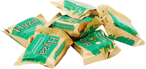 Конфеты Деликатесса Нуга с цукатами ананаса глазир. вес до 250г