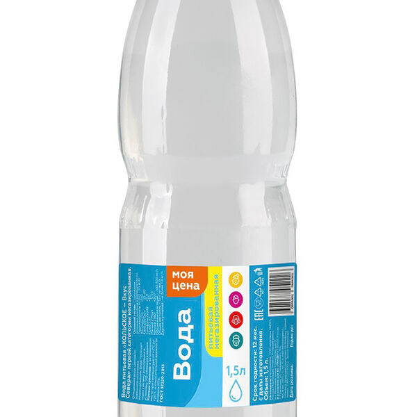 Вода негазированная Моя цена артезианская