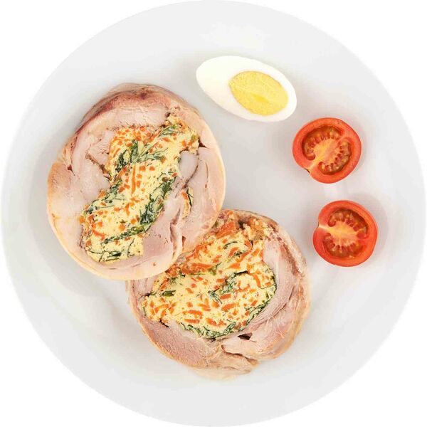 Рулет куриный с омлетом Глобус, вес