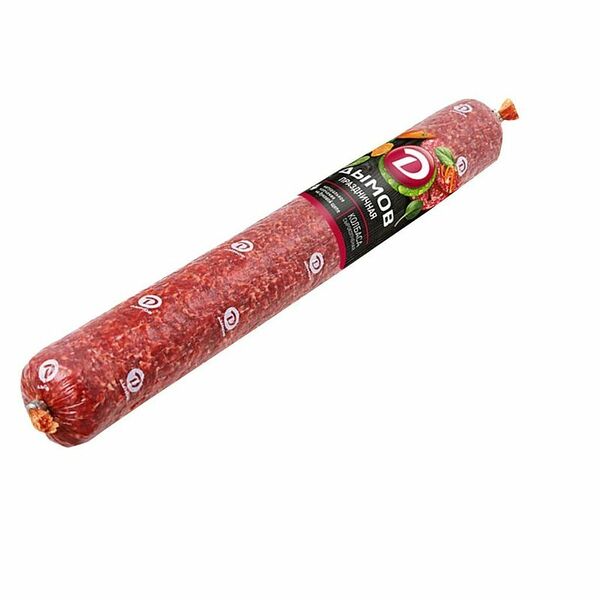 Колбаса сырокопчёная Дымов Вкусная праздничная полусухая вес