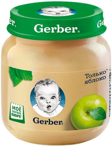 

Пюре Gerber со вкусом яблока 130 г