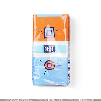 Платочки носовые Bella трехслойные 1 шт