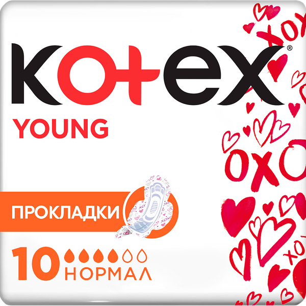 Прокладки Kotex Ultra Young Нормал сетчатые