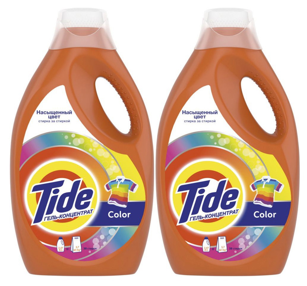 

Гель для стирки Tide Сolor, 2 шт