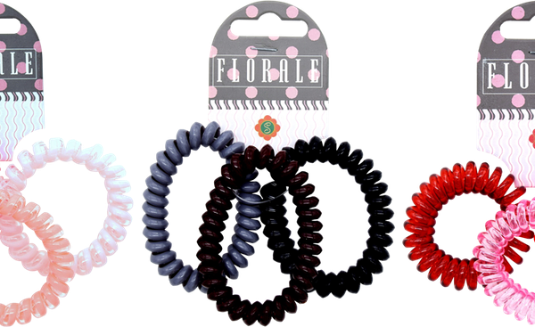 Резинки для волос SWEETORNAMENT Florale в ассортименте, 3 шт.