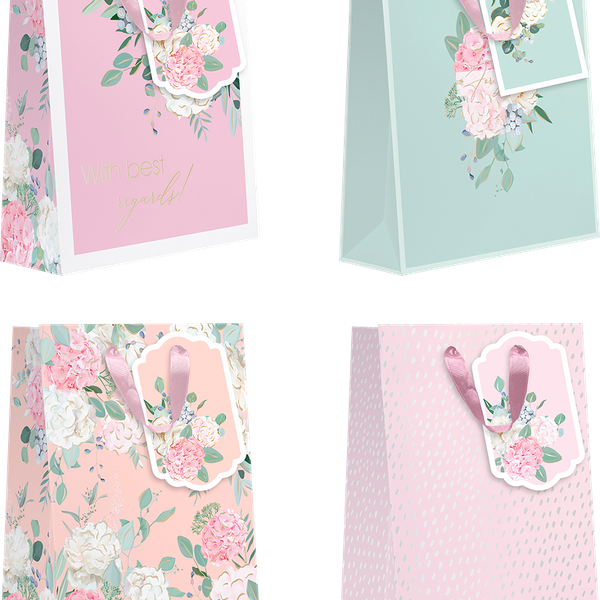 Пакет подарочный Dolce НК премиум, 22,7х18х10см в ассортименте