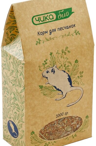 Чика Био корм для песчанок Злаковое ассорти