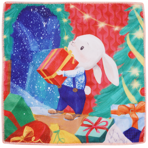 

Набор для кухни HOMECLUB Символ года 2023, прихватки 2шт и салфетка для сушки посуды, Арт. 310338