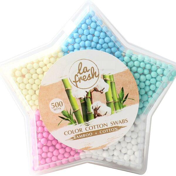 Палочки ватные La Fresh Бамбук