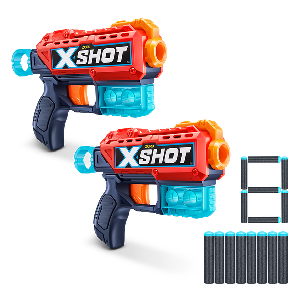 Набор игровой для стрельбы ZURU X-Shot Ексель – Дабл Кикбек 36202
