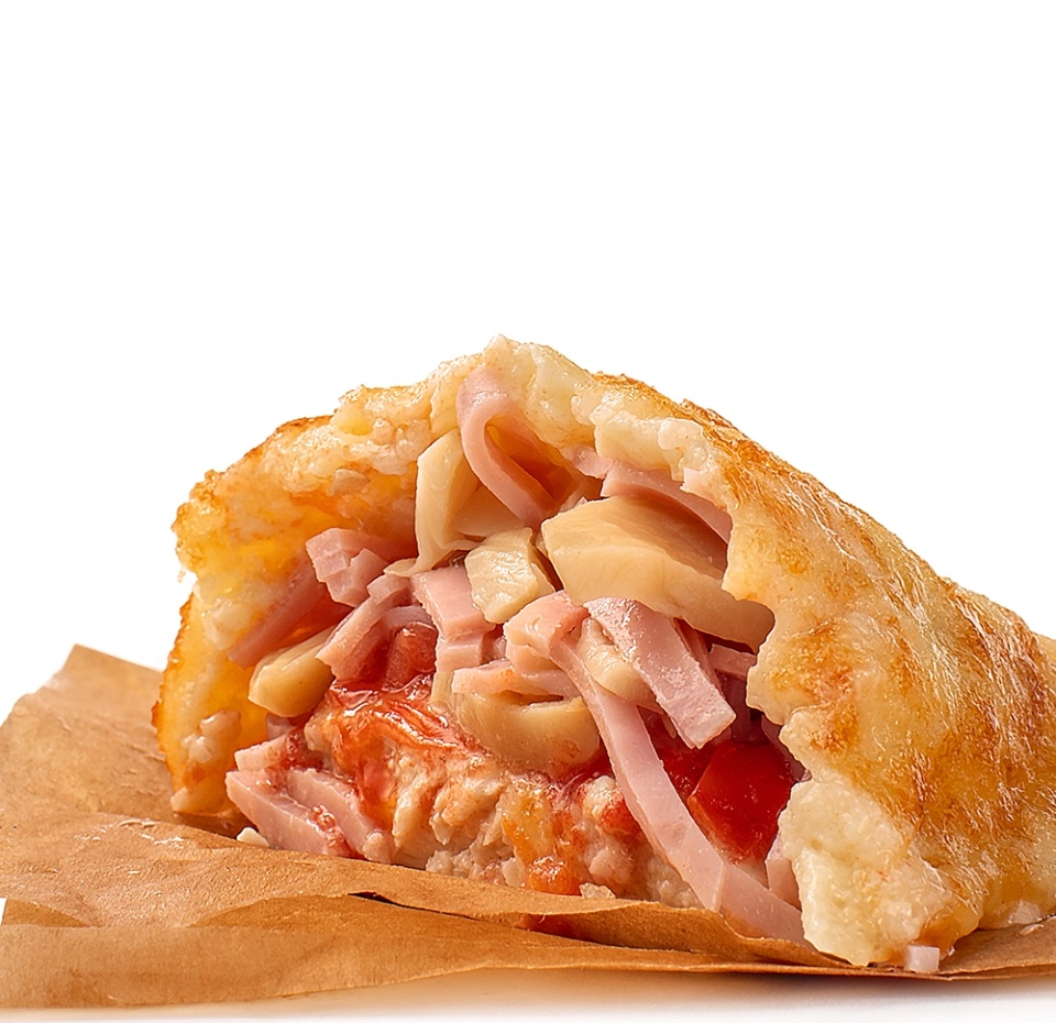 

Филе индейки с ветчиной и грибами запеченное вес