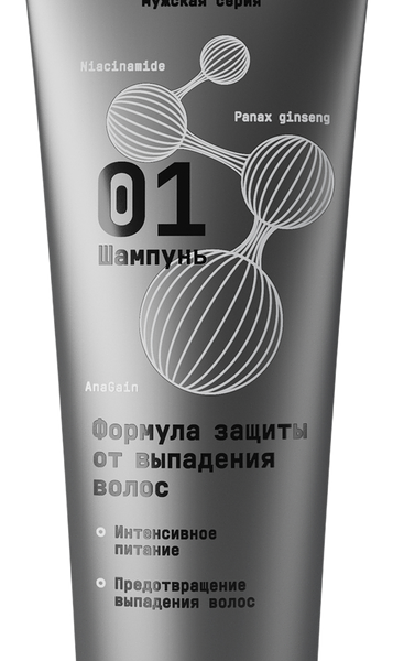 Шампунь для волос мужской Alerana Pharma Care Формула защиты от выпадения, 260 мл