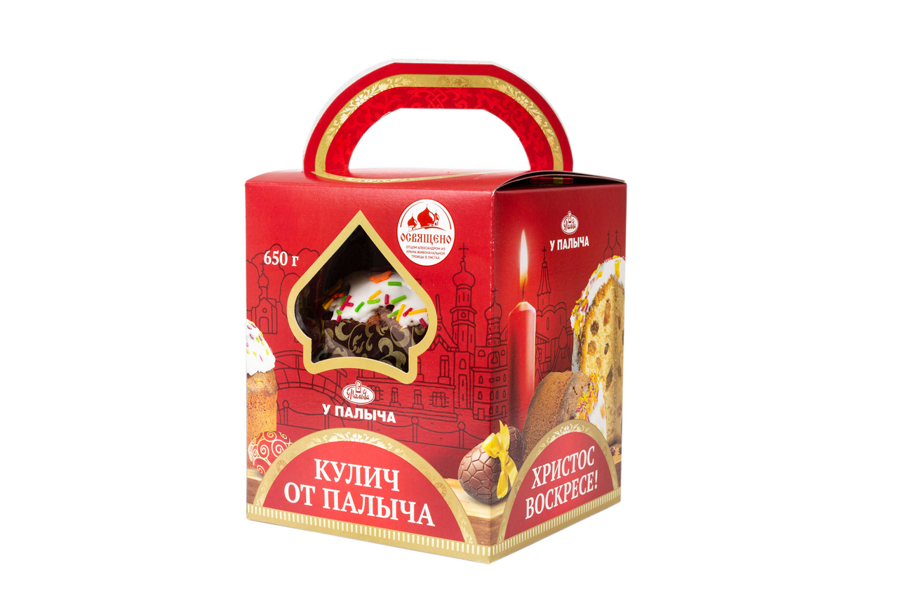 

Кулич пасхальный У Палыча 650 г