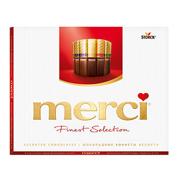 Набор шоколадных конфет Merci Ассорти 250г