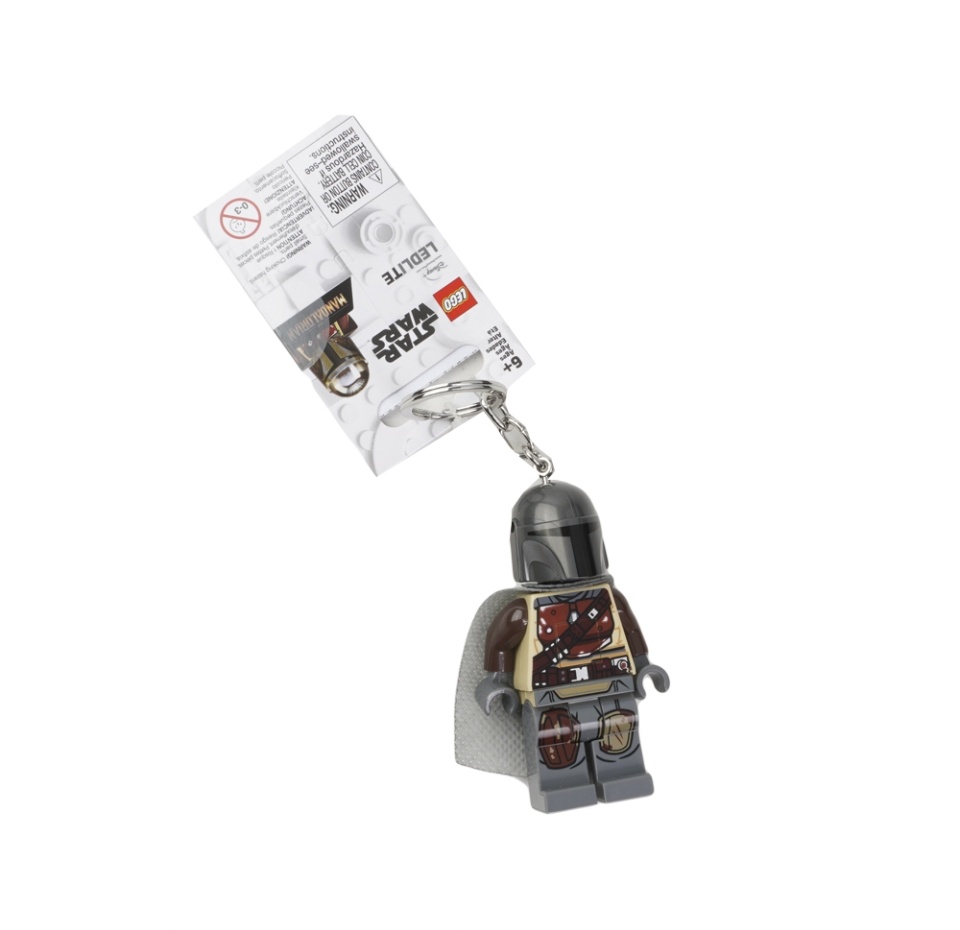 

Брелок-фонарик Lego Star Wars Mandalorian для ключей