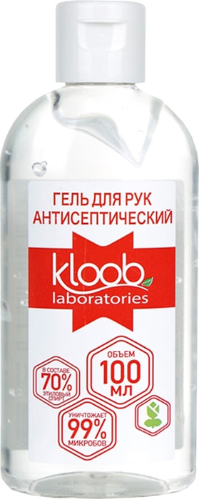 

Гель для рук антисептик Kloob 100мл