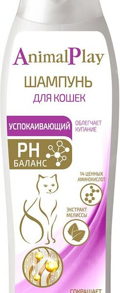 Шампунь для кошек Animal Play успокаивающий 250мл
