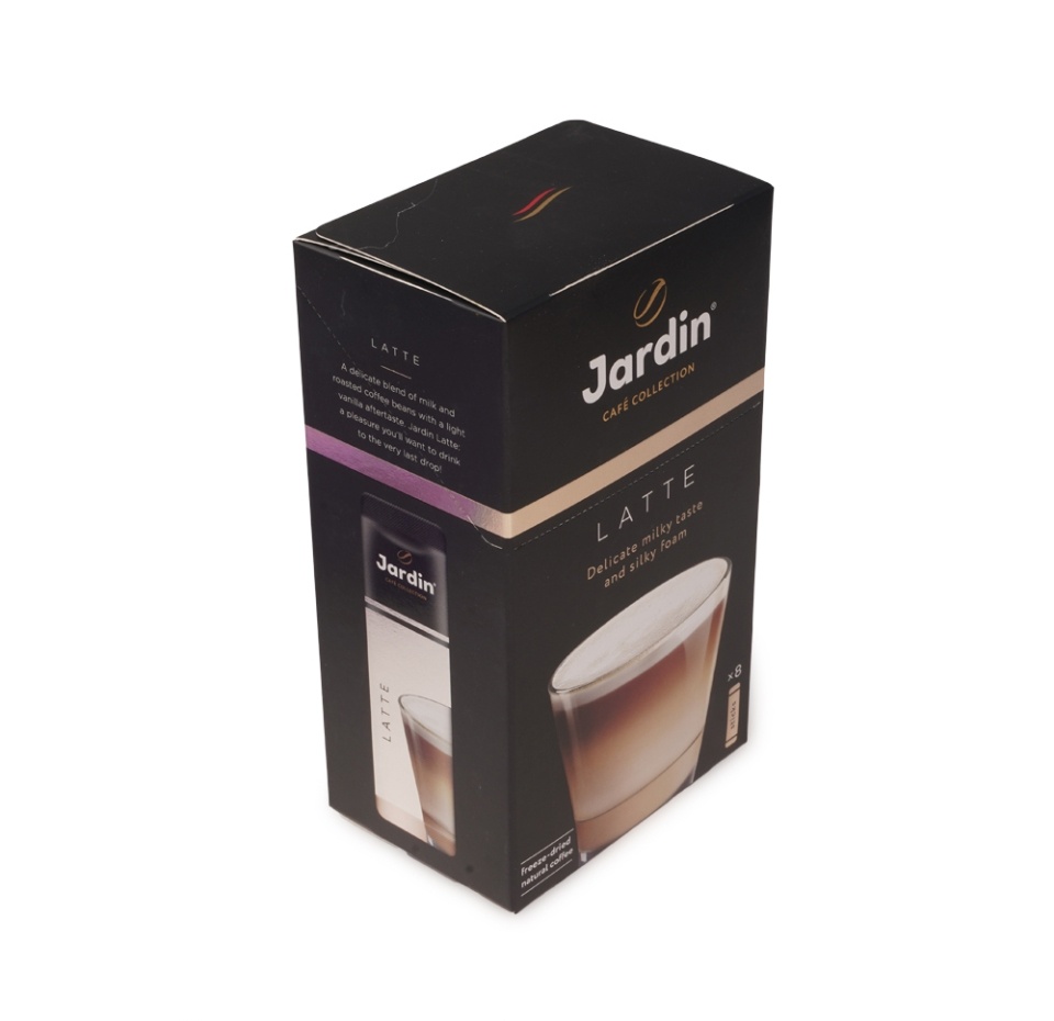 

Кофейный напиток растворимый Jardin Latte 8x18 г