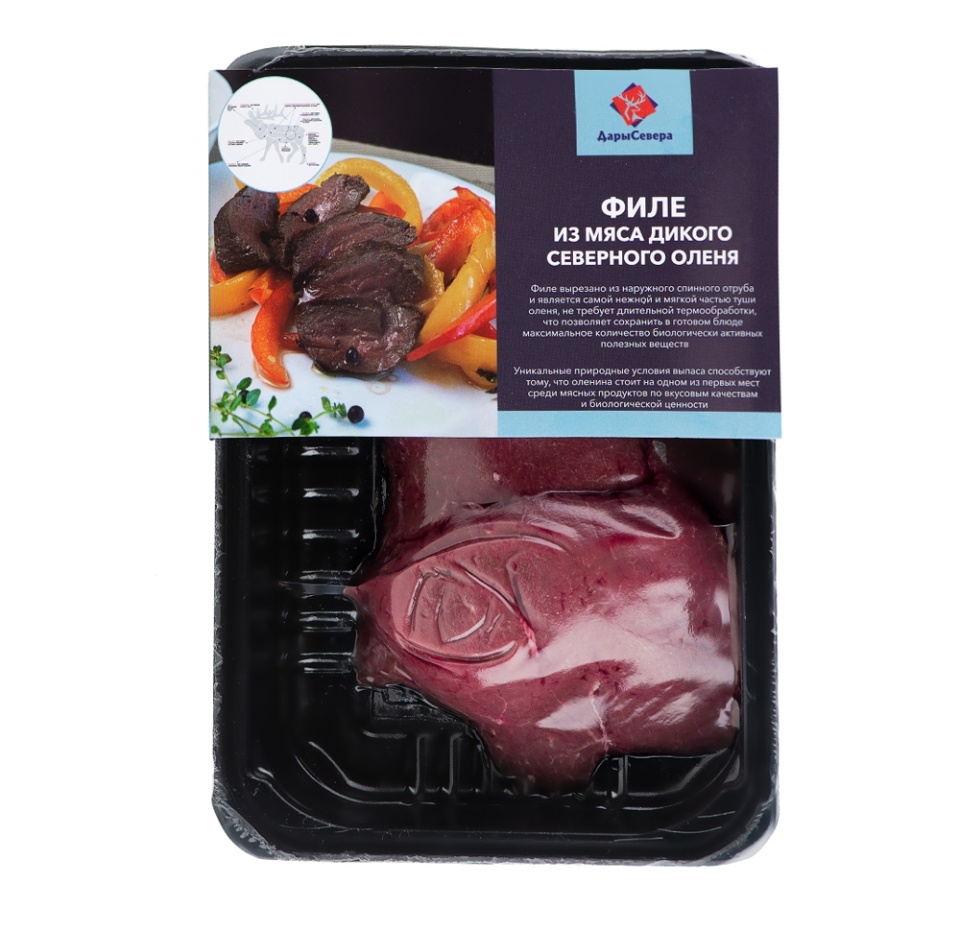 

Филе оленя "Дары Севера" 200 г, Россия