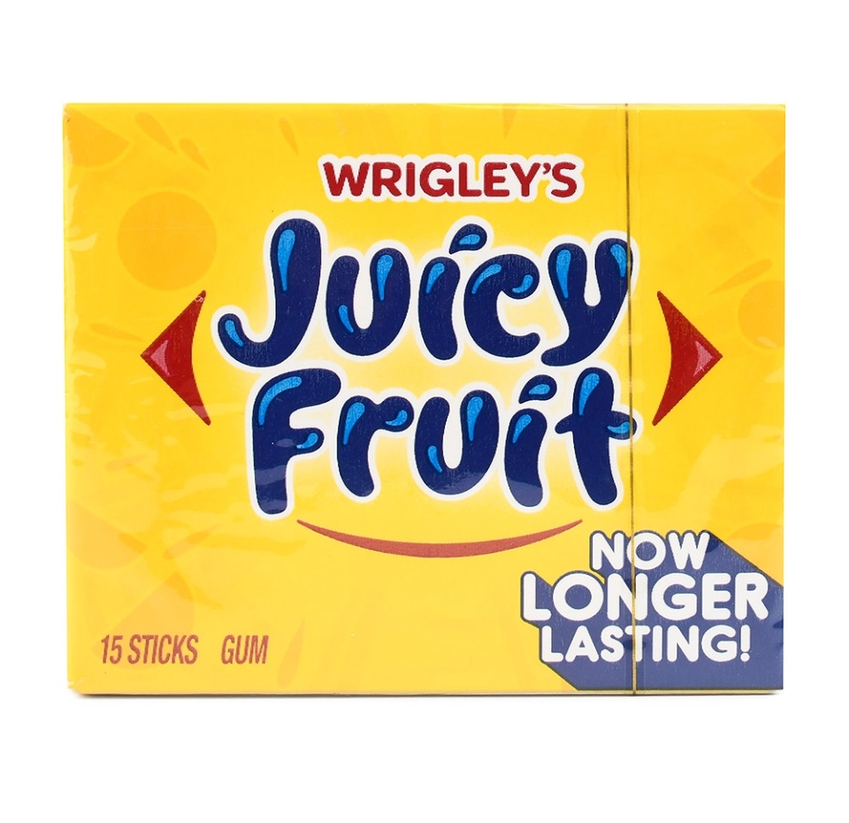

Жевательная резинка Wrigley's Juicy Fruit 15 шт