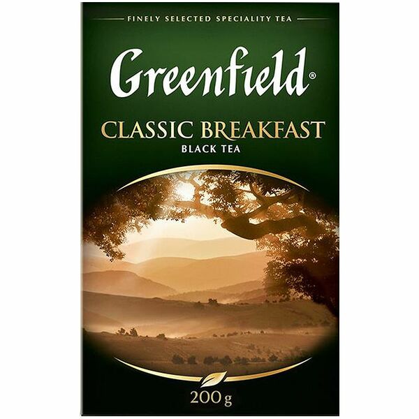 Чай чёрный Greenfield Classic Breakfast листовой