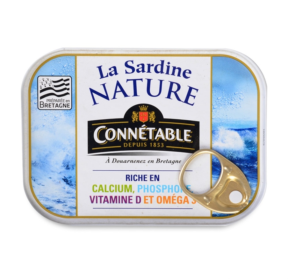 

Сардины в рассоле Connetable, 135 г