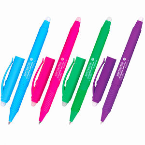 Ручка Brauberg Soft&Silk Fruity гелевая синяя стираемая, ассортимент 