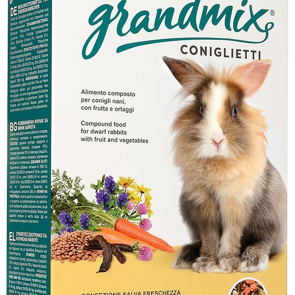 Padovan Coniglietti Grandmix корм для кроликов Злаковое ассорти