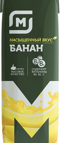 Нектар Магнит СТМ банановый с мякотью, 1 шт.