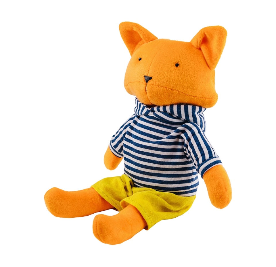 

Игрушка мягкая Voronaya Лис Мальчик в одежде 30см, Россия