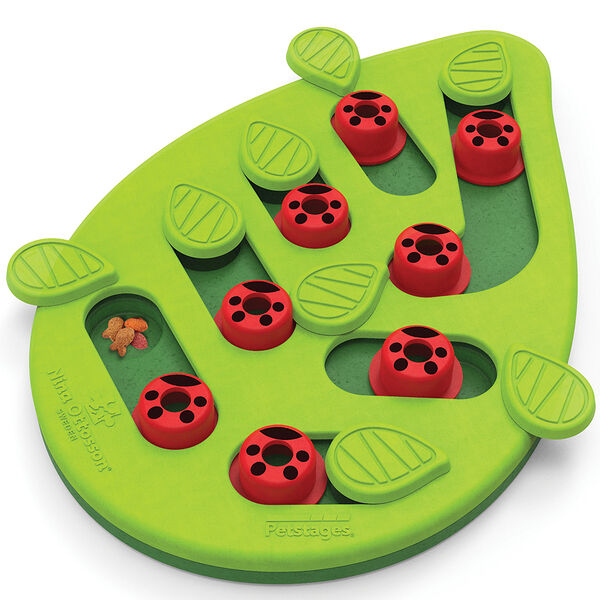 Nina Ottosson Игра-головоломка для кошек Божьи коровки 2 уровень сложности (средний) 24,1*33см