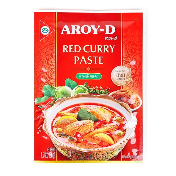 Паста Aroy-D Карри красная 50г Таиланд
