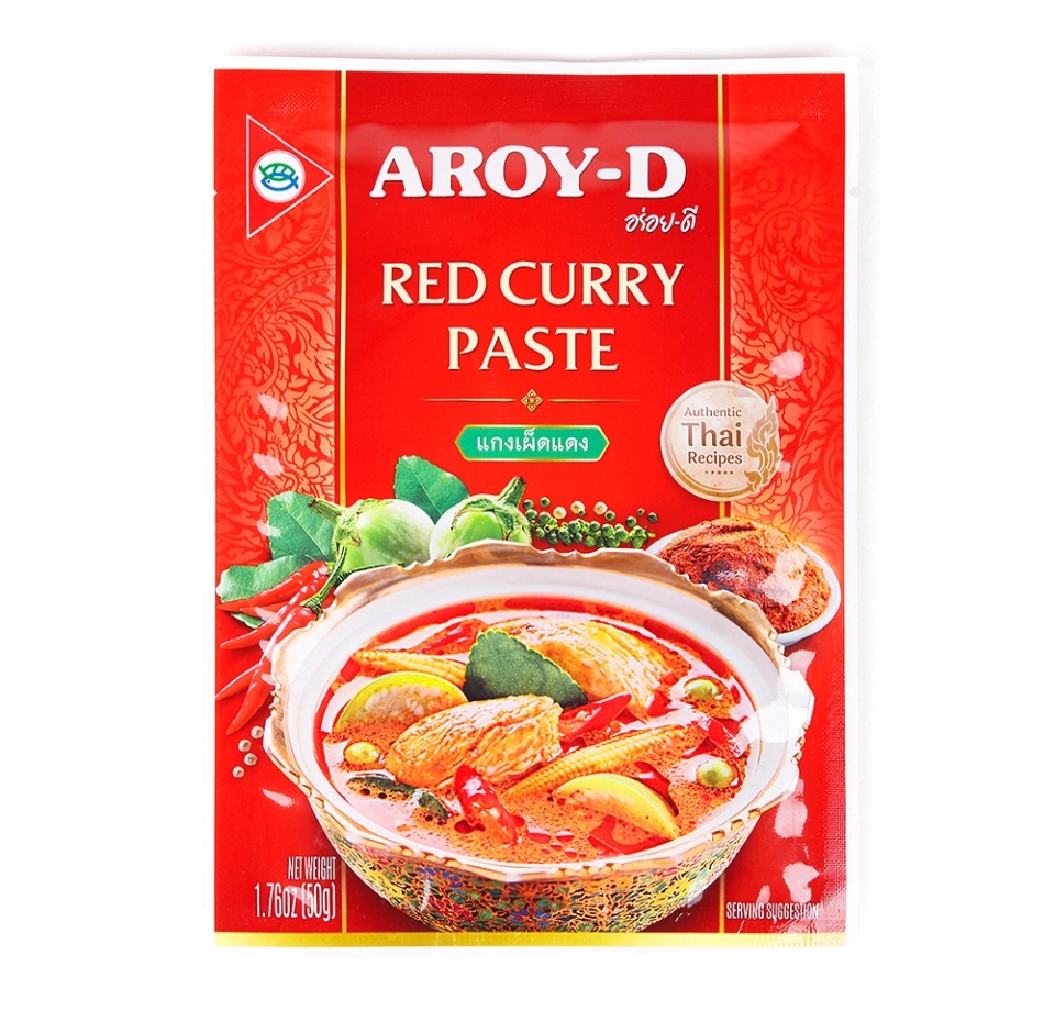 

Паста Карри красная Aroy-D 50 г