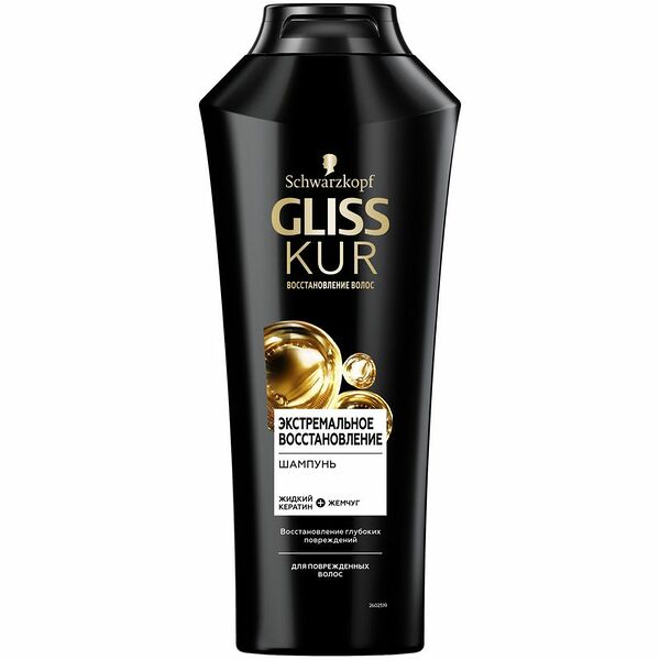 Шампунь Gliss Kur Экстремальное восстановление, 400мл