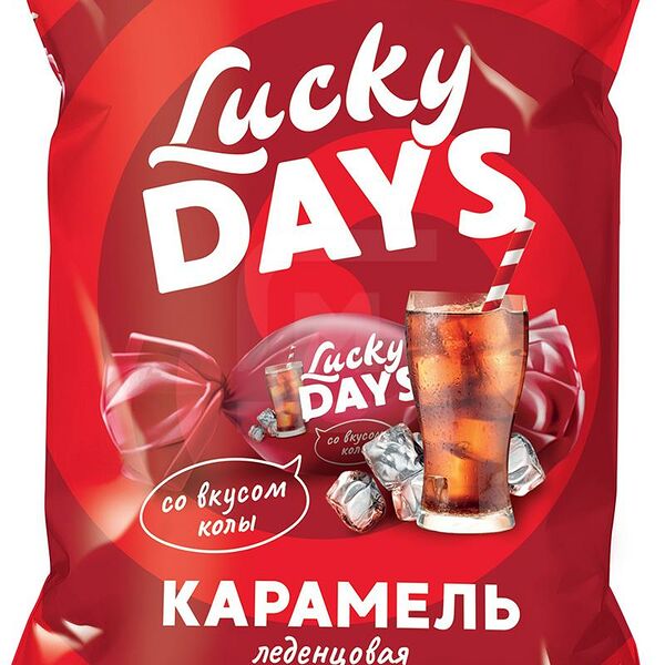 Карамель Lucky days со вкусом колы 100 г