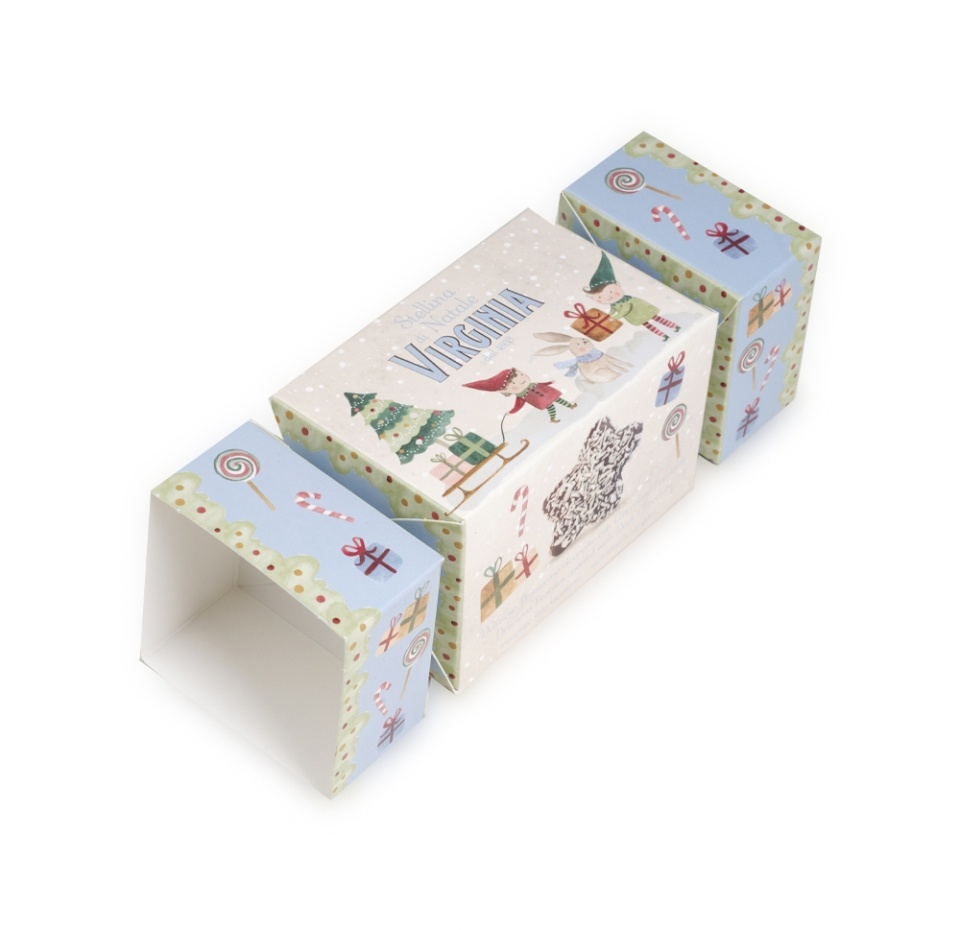 

Печенье Amaretti Virginia тонкое, покрытое темным шоколадом и украшенное белым шоколадом 50 г